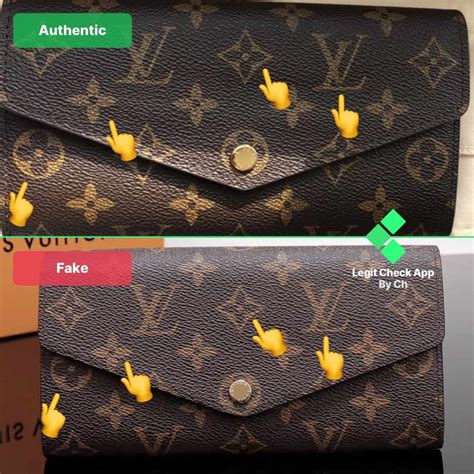 how to know if a louis vuitton wallet is real|louis vuitton wallet original price.